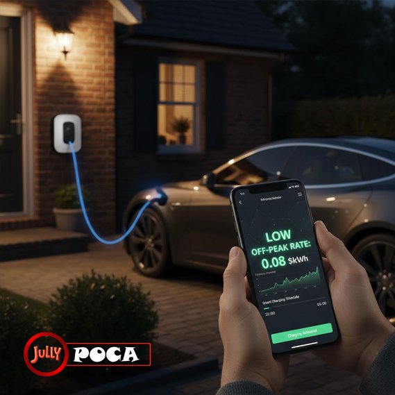 Smart home charging and off-peak tariffs keep long-term EV running costs well below petrol