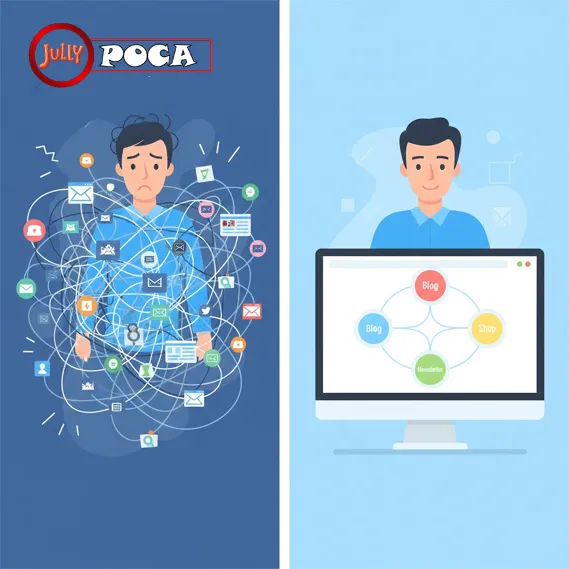 centralized link management replaces chaos with a calm, simple workflow