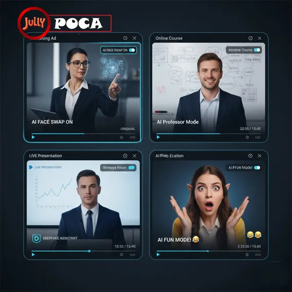 one ai face swap engine supporting many different video use cases