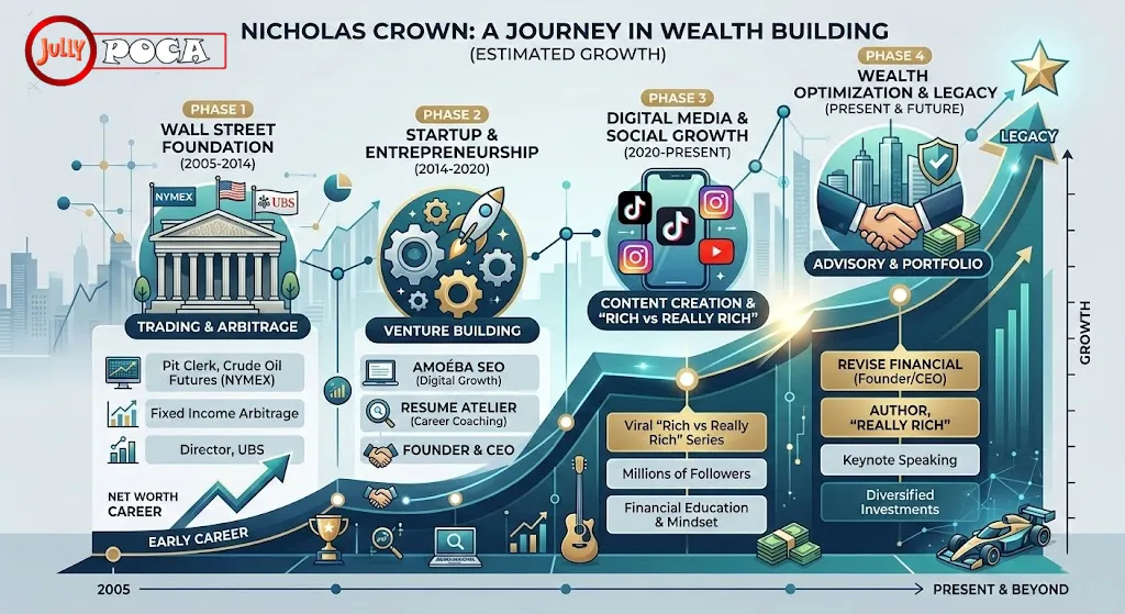 nicholas crown net worth